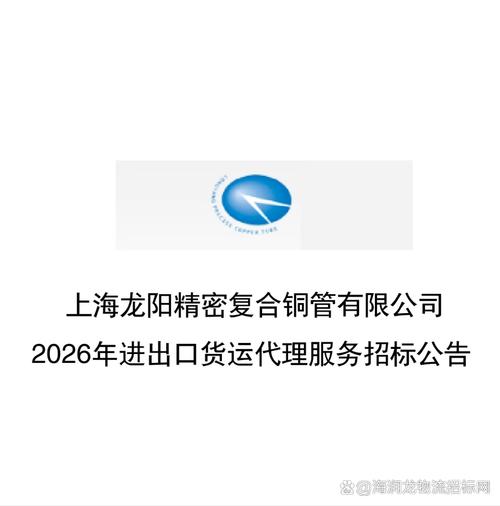 上海龙阳精密复合铜管2026年进出口货运代理服务招标公告
